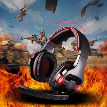 Gaming Headset headphones Professional Wired Gaming Headset with Mic and LED Light for PS4 PC Computer
Gaming Headset headphones Professional Wired Gaming Headset with Mic and LED Light for PS4 PC Computer
