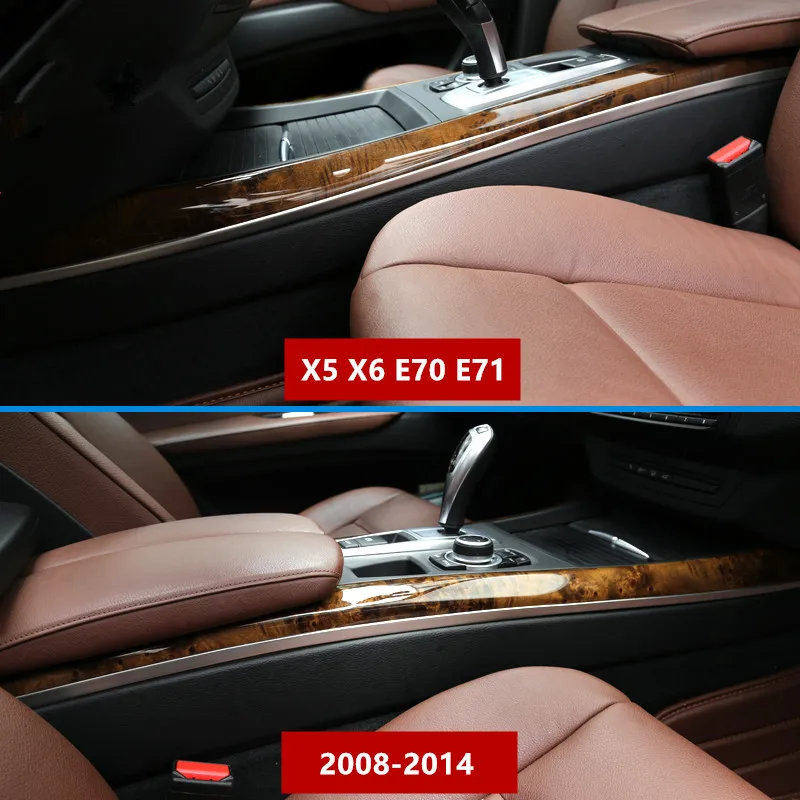 Center Console Gears Shift Both Sides Trim Strips 2pcs For BMW E70 E71 X5 X6 2008-2014 Stainless Steel Car Interior Accessories
Center Console Gears Shift Both Sides Trim Strips 2pcs For BMW E70 E71 X5 X6 2008-2014 Stainless Steel Car Interior Accessories
