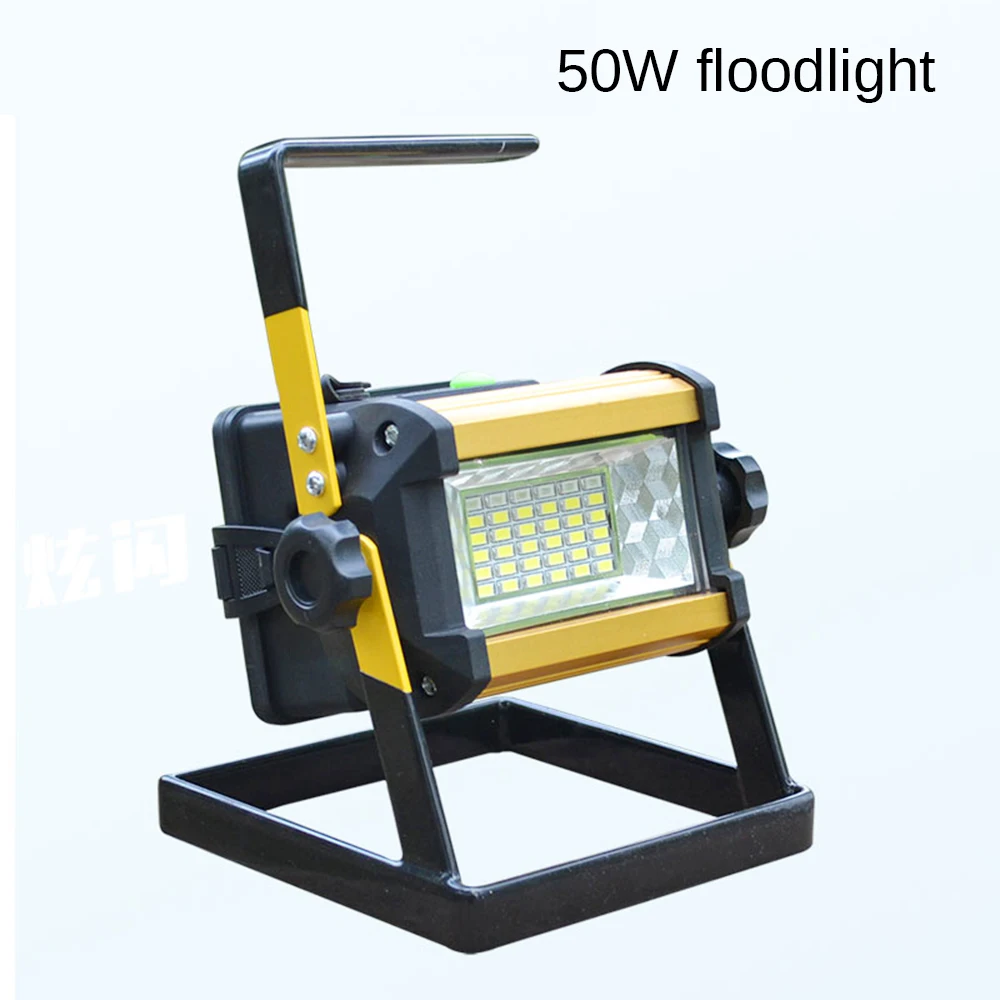 LED Floodlight 50W Waterproof IP67 Rechargeable 36 leds Protable Outdoor Lighting Battery SOS White Bule Red
LED Floodlight 50W Waterproof IP67 Rechargeable 36 leds Protable Outdoor Lighting Battery SOS White Bule Red