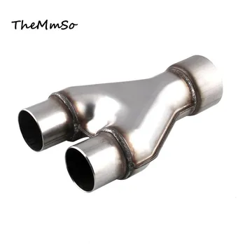 Auto refitted parts 304 stainless steel Y type exhaust pipe three way silencer tail throat automotive universal Tail throat
Auto refitted parts 304 stainless steel Y type exhaust pipe three way silencer tail throat automotive universal Tail throat
