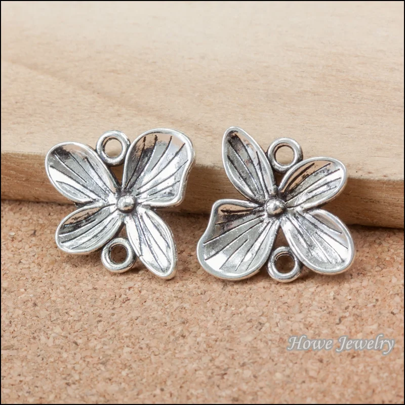 12 pcs flower conector Antique silver alloy Pendant european Style jewelry findings B269
12 pcs flower conector Antique silver alloy Pendant european Style jewelry findings B269