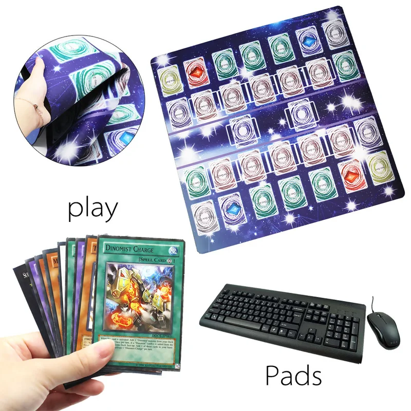 2019 New Yu Gi Oh Board Game Mat Murals Board Game Mouse Pad Gray Blue Kids Play Game Toy Gift
2019 New Yu Gi Oh Board Game Mat Murals Board Game Mouse Pad Gray Blue Kids Play Game Toy Gift