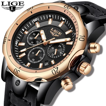 2019LIGE New Mens Watches Top Brand Luxury Military Sport Watch Men Leather Waterproof Clock Quartz Wristwatch Relogio Masculino
2019LIGE New Mens Watches Top Brand Luxury Military Sport Watch Men Leather Waterproof Clock Quartz Wristwatch Relogio Masculino