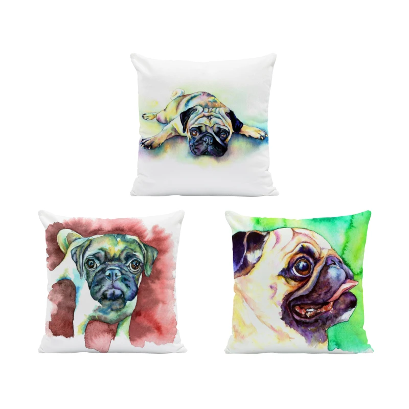 Amazing Pug Dag Hug Pillow French Bulldog Greyhound Cartoon Cushion Cover 45Cm Peach Skin Decorative Bedroom Soft Pillow Case
Amazing Pug Dag Hug Pillow French Bulldog Greyhound Cartoon Cushion Cover 45Cm Peach Skin Decorative Bedroom Soft Pillow Case