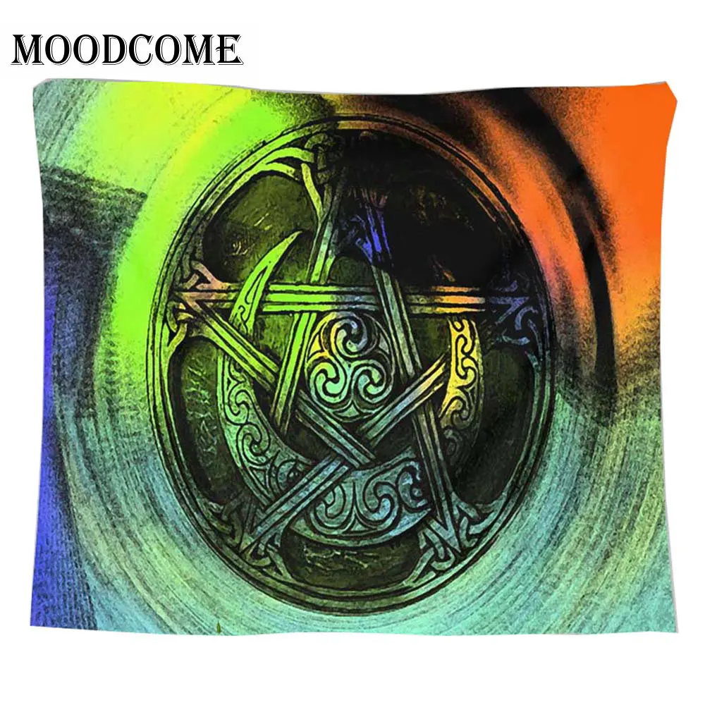 pentagram tapestry wall hanging bohemia wall blanket decor dorm sun moon psychedelic Mandala wall carpet
pentagram tapestry wall hanging bohemia wall blanket decor dorm sun moon psychedelic Mandala wall carpet