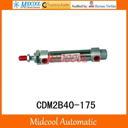 Stainless steel mini cylinder CDM2B40-175 port 1/4" bore 40mm stroke 175mm
Stainless steel mini cylinder CDM2B40-175 port 1/4" bore 40mm stroke 175mm