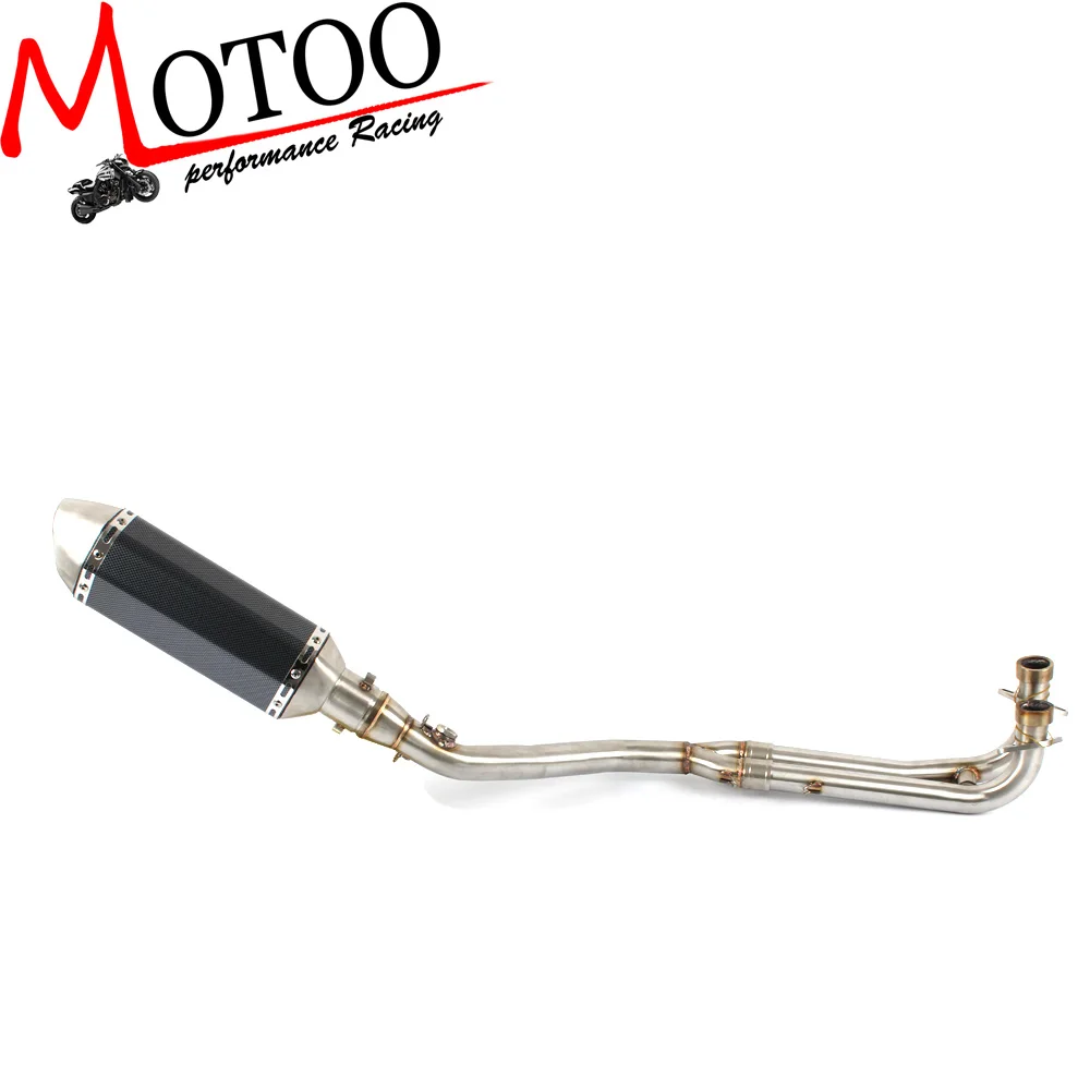 Motoo - Exhaust Full system with carbon exhaust FOR Yamaha T-MAX Tmax 500 530 2008-2016
Motoo - Exhaust Full system with carbon exhaust FOR Yamaha T-MAX Tmax 500 530 2008-2016