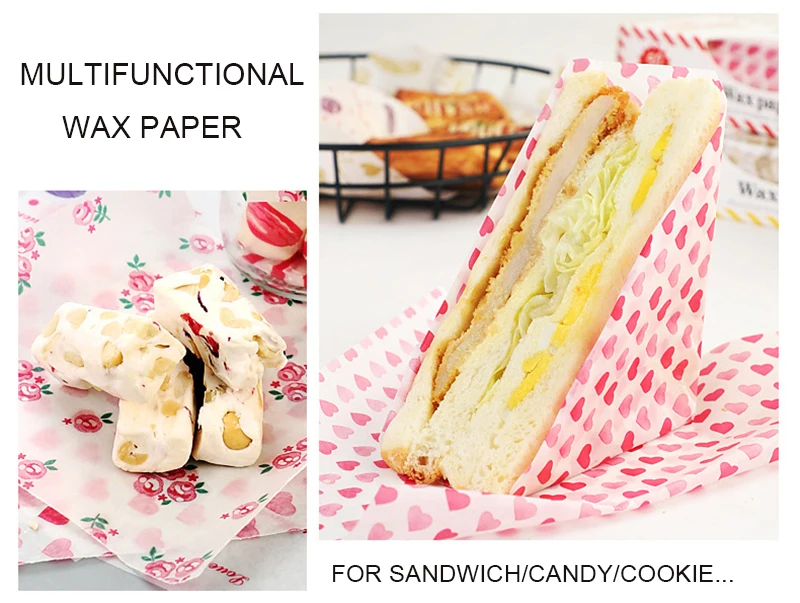 Wax Paper for food oil absorption 50 pcs | online brands Free shipping canada | Kitchen stuff Wax Paper for food oil absorption 50 pcs | online brands | Kitchen stuff
