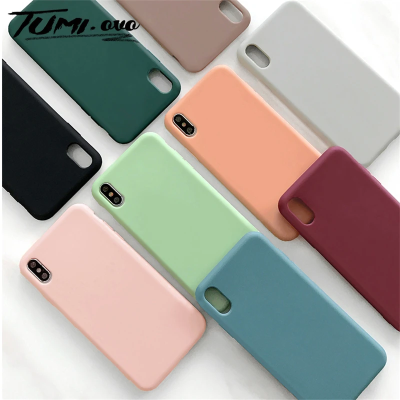 Fresh Solid Color Silicone Couples Cases For iphone XR X XS Max 6 6S 7 8 Plus Cute Candy Color Soft Simple Fashion Phone Case
Fresh Solid Color Silicone Couples Cases For iphone XR X XS Max 6 6S 7 8 Plus Cute Candy Color Soft Simple Fashion Phone Case