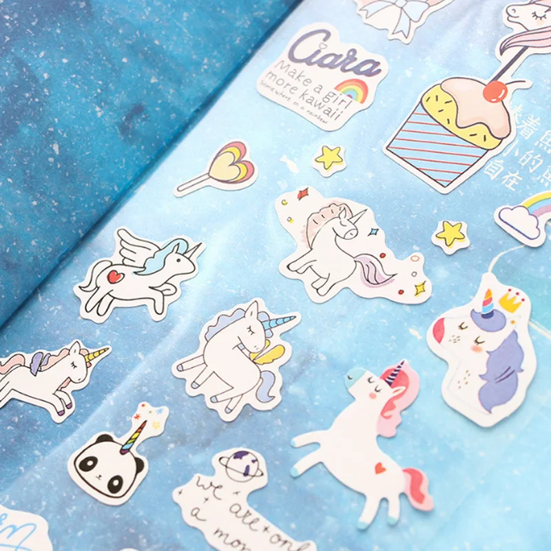 1 pcs unicorn series sticker DIY diary album decoration stickers scrapbooking planner label Scrapbook stickers
1 pcs unicorn series sticker DIY diary album decoration stickers scrapbooking planner label Scrapbook stickers