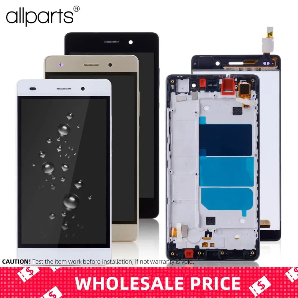 5.0" Original Display For HUAWEI P8 Lite LCD Touch Screen Digitizer with Frame For HUAWEI P8 Lite Display LCD ALE-L21 Repacement
5.0" Original Display For HUAWEI P8 Lite LCD Touch Screen Digitizer with Frame For HUAWEI P8 Lite Display LCD ALE-L21 Repacement