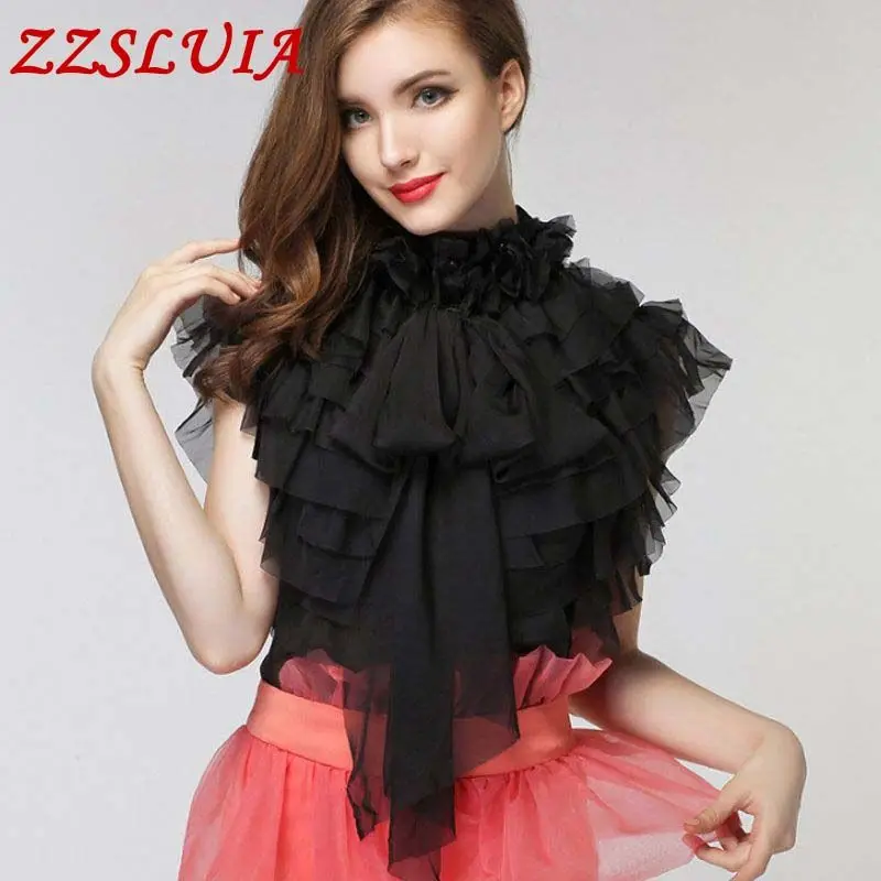 2019 new brand flower collar solid color bow designer ruffles Transparent sleeveless slim women's blouses shirts female
2019 new brand flower collar solid color bow designer ruffles Transparent sleeveless slim women's blouses shirts female