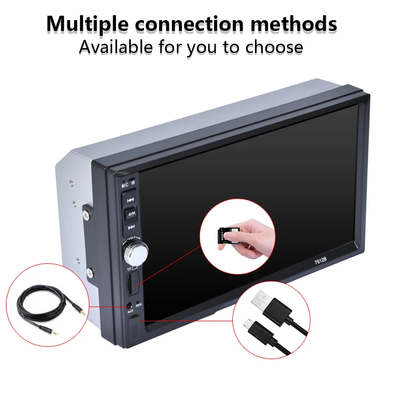 Double Din car mp3 Car Stereo 7 Touch Screen Multimedia MP5 Player high power out supply mirror link good quality car radio
Double Din car mp3 Car Stereo 7 Touch Screen Multimedia MP5 Player high power out supply mirror link good quality car radio