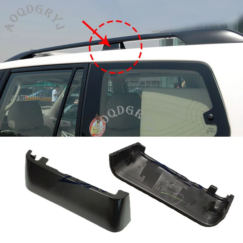 Replacement Outside side Roof Rail Rack Middle Base Moulding Clip Cover For Toyota Prado FJ120 2003-2009 Car styling accessories 
Replacement Outside side Roof Rail Rack Middle Base Moulding Clip Cover For Toyota Prado FJ120 2003-2009 Car styling accessories
