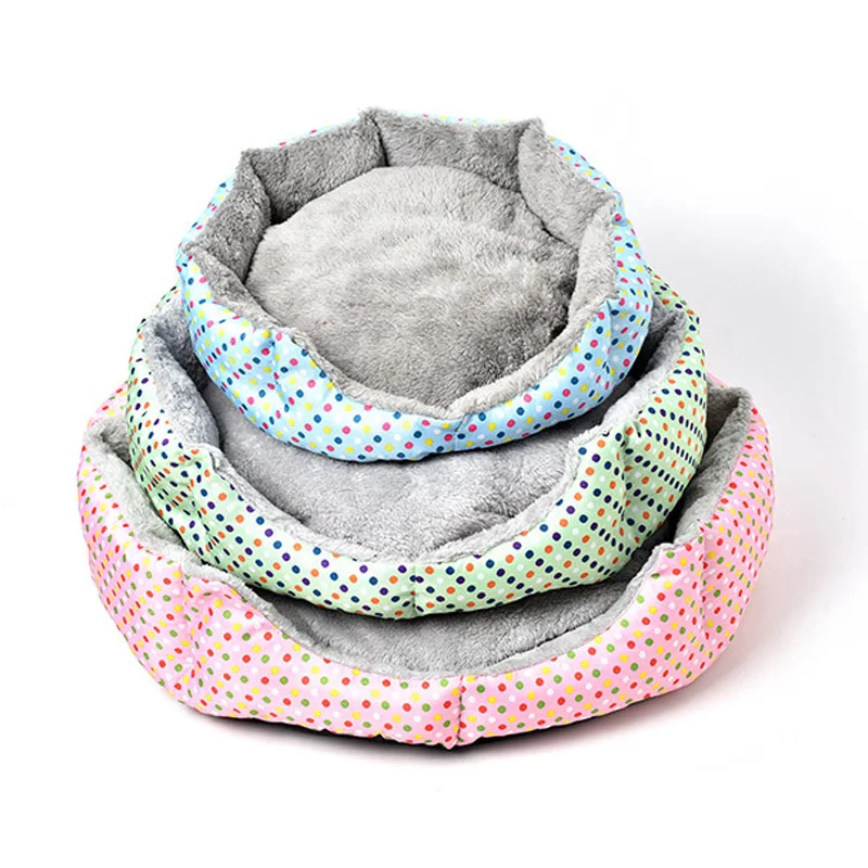 Colorful Dot Print Pet Bed For Cats Dogs Washable Removable Dog House Winter Warm Sleeping Cushion For Kitten Pet Supplies
Colorful Dot Print Pet Bed For Cats Dogs Washable Removable Dog House Winter Warm Sleeping Cushion For Kitten Pet Supplies