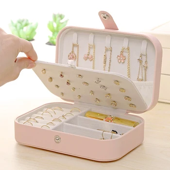 BAKINGCHEF Jewelry Storage Box Girl Earrings Plate Two Layers Necklace Rings Collection Display Box Wholesale Accessories Case
BAKINGCHEF Jewelry Storage Box Girl Earrings Plate Two Layers Necklace Rings Collection Display Box Wholesale Accessories Case