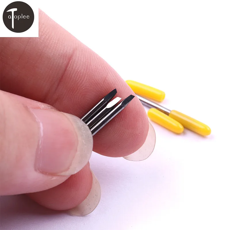 15PCS Tungsten Steel 30/45/60 Degrees Blade Vinyl Cutter Knife 1.5mm Diameter Cutting Blades For Pcut Vinyl Cutter Tools
15PCS Tungsten Steel 30/45/60 Degrees Blade Vinyl Cutter Knife 1.5mm Diameter Cutting Blades For Pcut Vinyl Cutter Tools