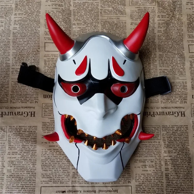 Halloween Horror Cosplay Mask Buddhism Prajna Ghost Traditional Hannya Mask Japanese Theme Party Resin Mask High Quality
Halloween Horror Cosplay Mask Buddhism Prajna Ghost Traditional Hannya Mask Japanese Theme Party Resin Mask High Quality