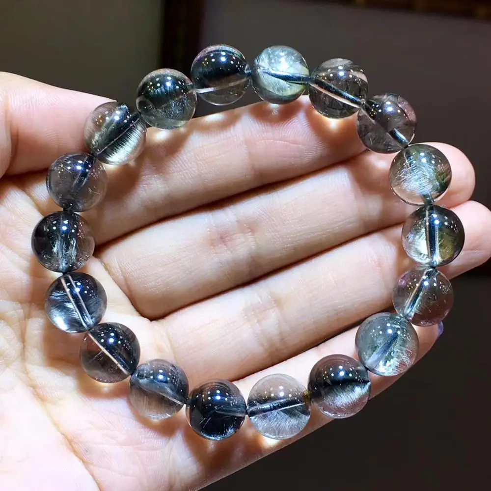 Top Natural Brookite Platinum Silver Rutilated Quartz Bracelet Brazil Women Men 11.5mm Round Beads Crystal Certificate AAAAAA
Top Natural Brookite Platinum Silver Rutilated Quartz Bracelet Brazil Women Men 11.5mm Round Beads Crystal Certificate AAAAAA