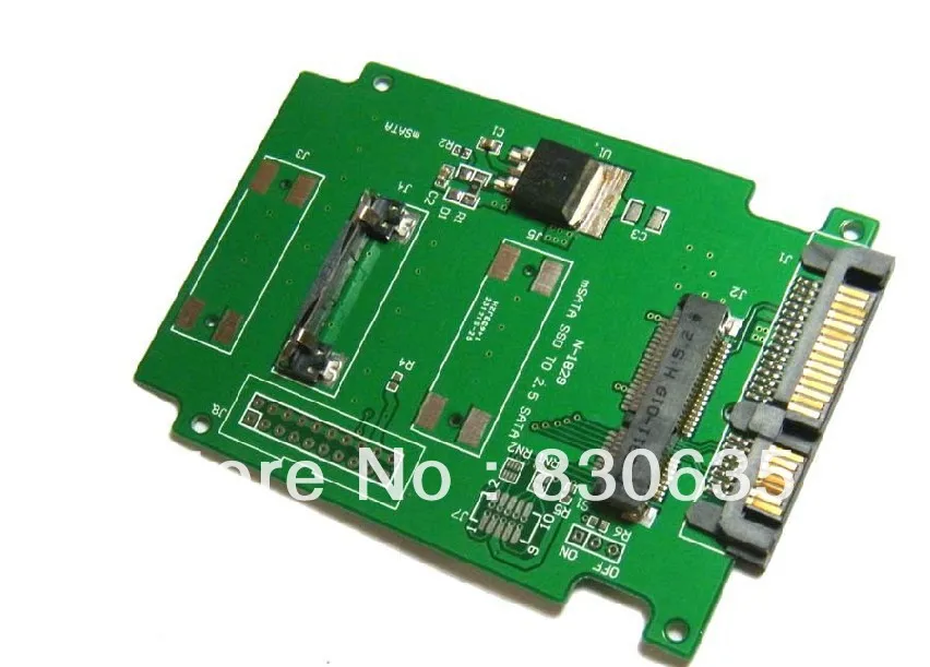 plug in for SSD Riser adapter carD 5CM or 7CM MSATA MINI PCI-E SSD TO 2.5 INCH SATA full test
plug in for SSD Riser adapter carD 5CM or 7CM MSATA MINI PCI-E SSD TO 2.5 INCH SATA full test