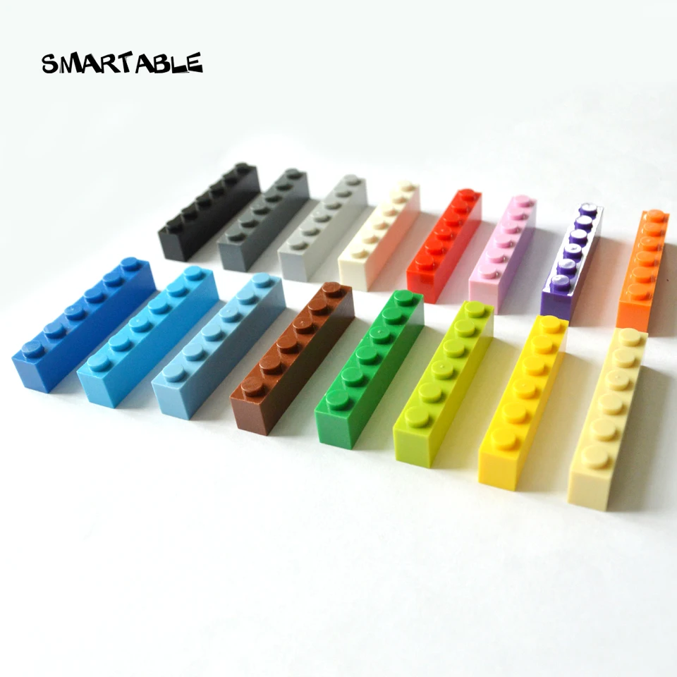 Smartable Bricks 1X6 Building Blocks Parts DIY LOGO Toys For Educational Creative Compatible Legoing 3009 MOC Toy Gift 42pcs/lot
Smartable Bricks 1X6 Building Blocks Parts DIY LOGO Toys For Educational Creative Compatible Legoing 3009 MOC Toy Gift 42pcs/lot