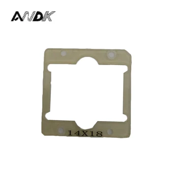 eMMC/eMCP test Socket alloy pogo pin borders limiter , frame guider ,11.5*13mm clamshell structure
eMMC/eMCP test Socket alloy pogo pin borders limiter , frame guider ,11.5*13mm clamshell structure