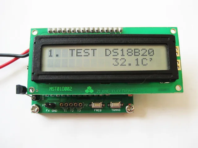 Free Shipping! Frequency meter + transistor tester + thermometer + ESR + inductance
Free Shipping! Frequency meter + transistor tester + thermometer + ESR + inductance
