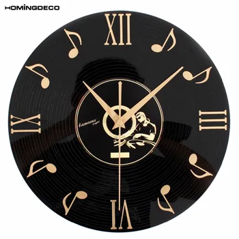 12 inch 30cm Creative Retro Wall Clock Music Notes Vinyl CD Album Hanging Clocks Black Living Room Home Bedroom Cafe Decor 2020
12 inch 30cm Creative Retro Wall Clock Music Notes Vinyl CD Album Hanging Clocks Black Living Room Home Bedroom Cafe Decor 2020