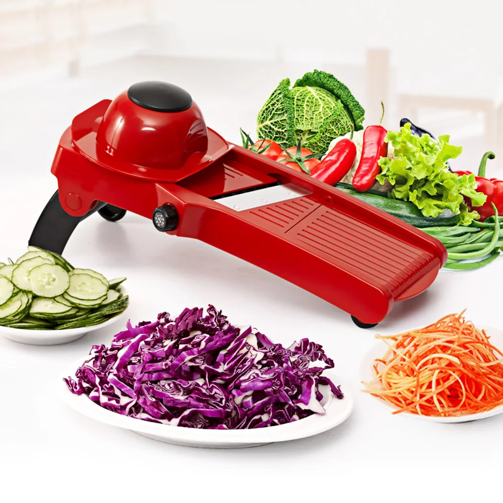 Creative Multifunctional Mandoline Slicer Vegetable Cutter with Stainless Steel Blade Manual Potato Peeler Carrot Grater Dicer
Creative Multifunctional Mandoline Slicer Vegetable Cutter with Stainless Steel Blade Manual Potato Peeler Carrot Grater Dicer