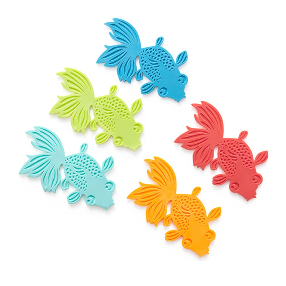 Creative Goldfish Waterproof Silicone Anti-Slip Heat Insulation Table Mats Cup Mat Cup Coaster Kitchen Accessories
Creative Goldfish Waterproof Silicone Anti-Slip Heat Insulation Table Mats Cup Mat Cup Coaster Kitchen Accessories