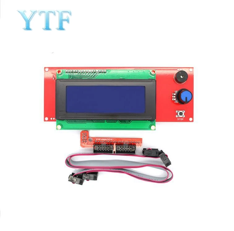 LCD 2004 Display Control Panel Smart Controller screen for Reprap 3D Printer parts Kossel RAMPS1.4 1.6
LCD 2004 Display Control Panel Smart Controller screen for Reprap 3D Printer parts Kossel RAMPS1.4 1.6
