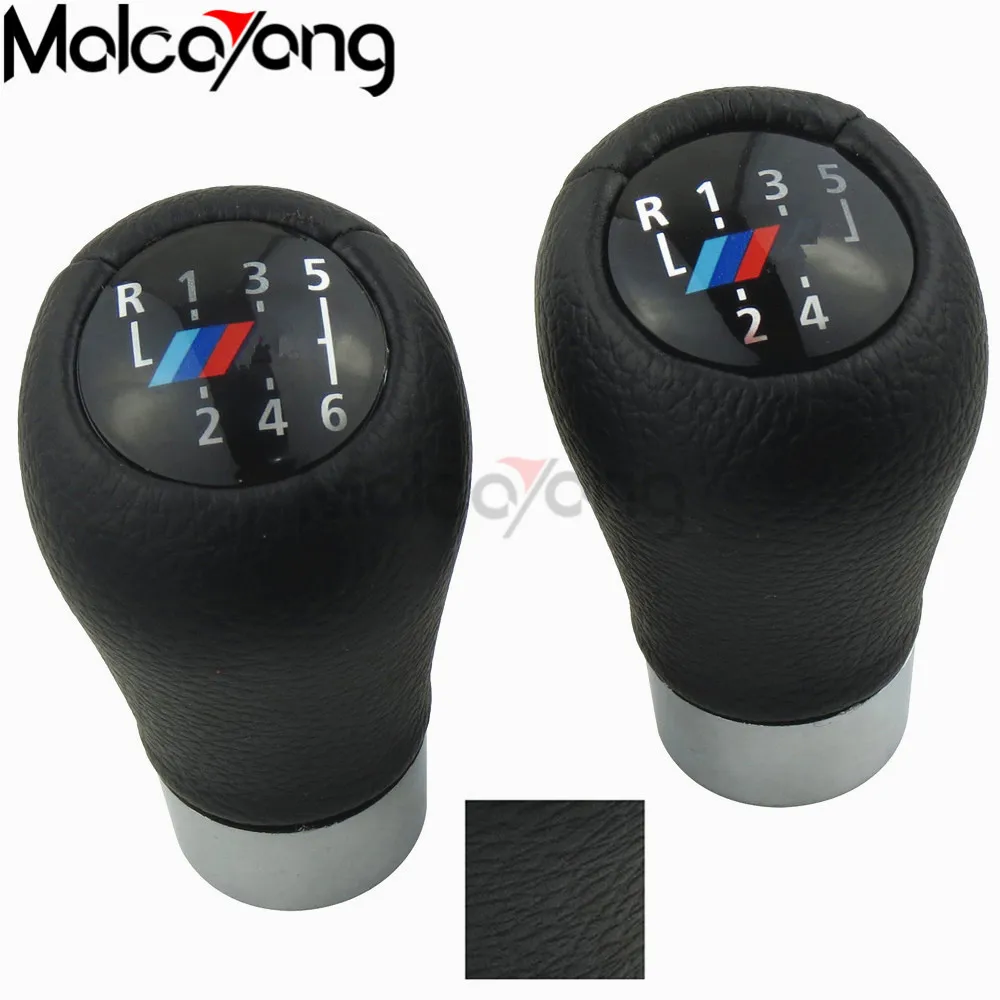 5 6 Speed Real Leather Gear Shift Knob For BMW 1 3 5 6 Series E30 E32 E34 E36 E38 E39 E46 E53 E60 E63 E83 E84 E87 E90 E91 E92
5 6 Speed Real Leather Gear Shift Knob For BMW 1 3 5 6 Series E30 E32 E34 E36 E38 E39 E46 E53 E60 E63 E83 E84 E87 E90 E91 E92