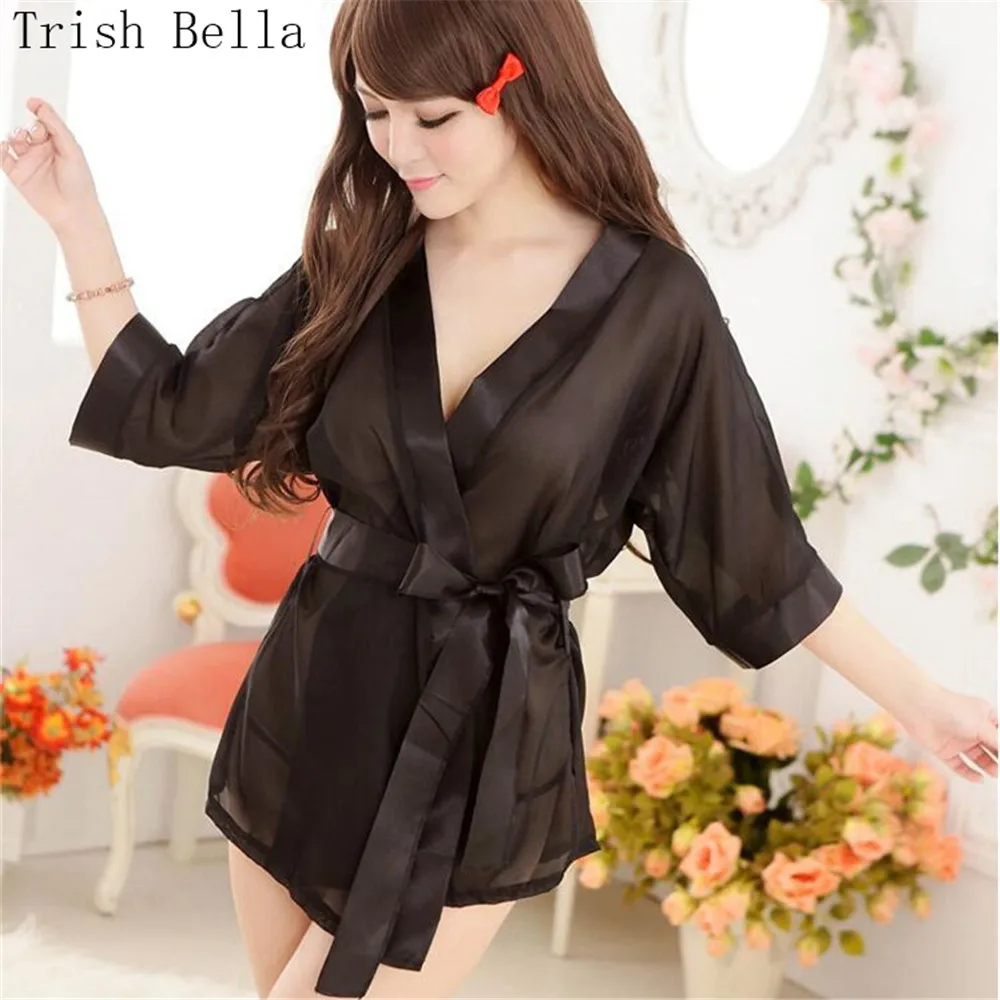 transparent Net yarn Japanese Kimono Cardigan binding open crotch sexy lingerie erotic sexy underwear lenceria langerie babydoll
transparent Net yarn Japanese Kimono Cardigan binding open crotch sexy lingerie erotic sexy underwear lenceria langerie babydoll