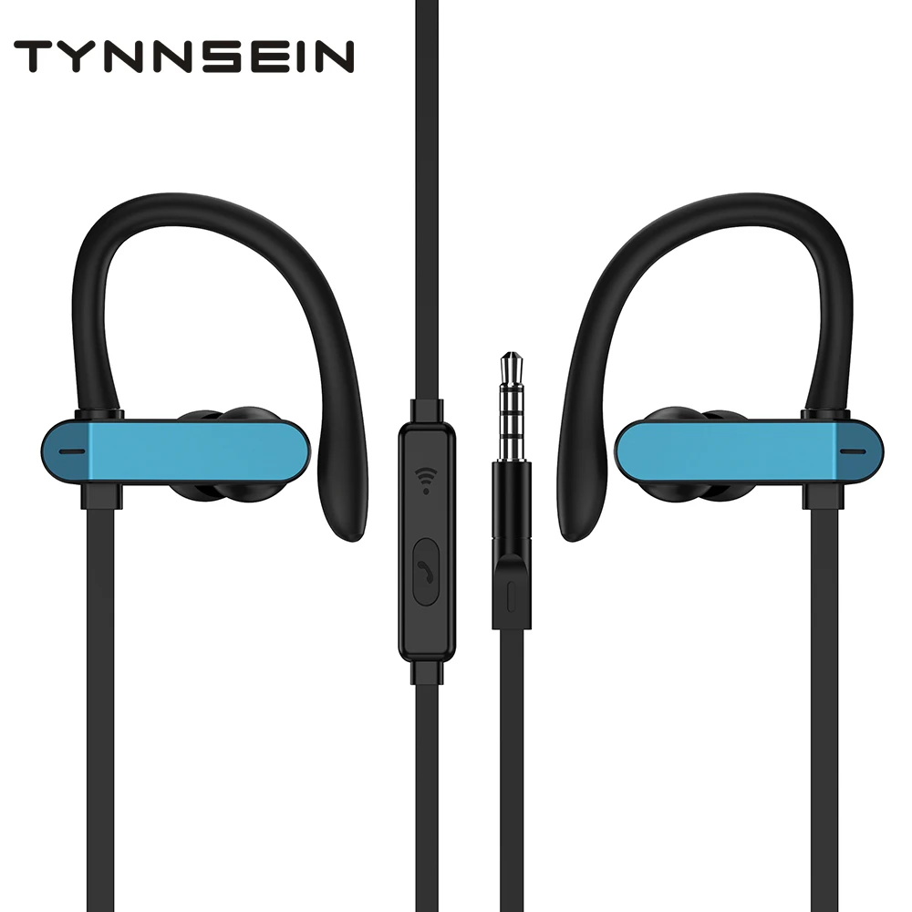 Tynnsein SP46 Wired Sport In Ear Earphone Soft Ear Hook Headset Stereo Sound Noise Isolating Headphone with Mic for Phone
Tynnsein SP46 Wired Sport In Ear Earphone Soft Ear Hook Headset Stereo Sound Noise Isolating Headphone with Mic for Phone