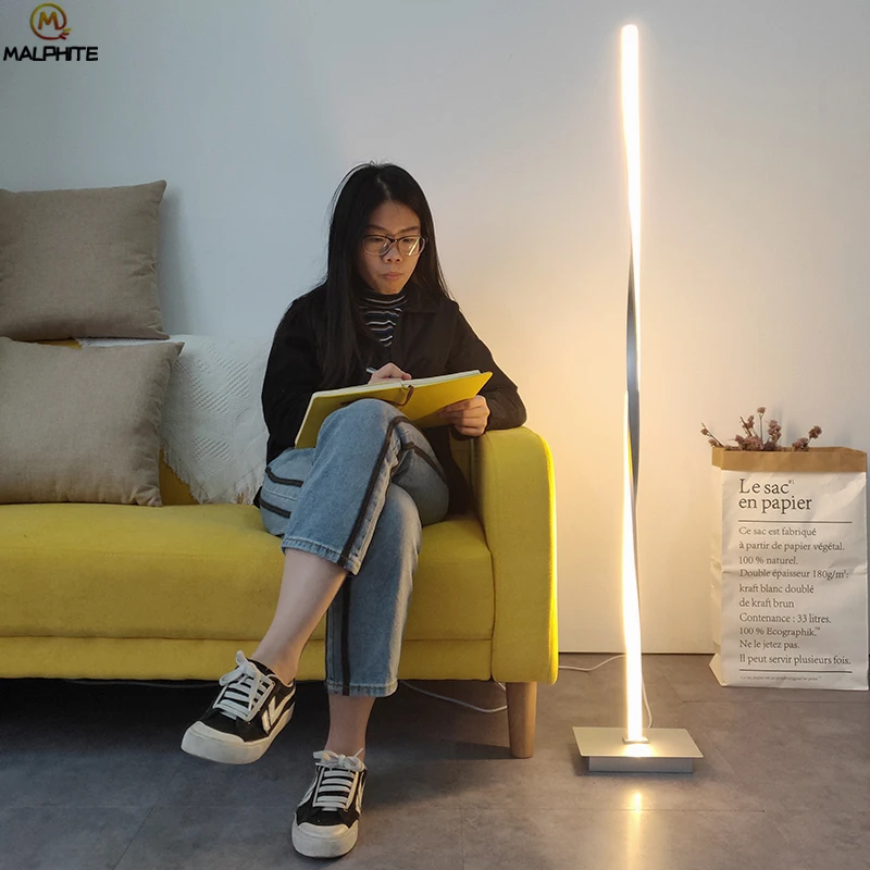 Nordic LED Floor Lamp Modern Bedroom Bedside Standing Lamp Vloerlamp Floor Lights for Living Room Floor Lamps Stand Light
Nordic LED Floor Lamp Modern Bedroom Bedside Standing Lamp Vloerlamp Floor Lights for Living Room Floor Lamps Stand Light