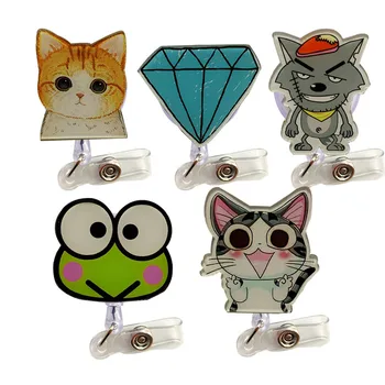 Lovely Animal Retractable Pull Badge Reel ID Lanyard Name Tag Card Nurse Student Doctor Badge Holder lovely Kids Reels
Lovely Animal Retractable Pull Badge Reel ID Lanyard Name Tag Card Nurse Student Doctor Badge Holder lovely Kids Reels