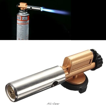 Electronic Ignition Copper Flame Butane Gas Burner Gun Maker Torch Lighter New
Electronic Ignition Copper Flame Butane Gas Burner Gun Maker Torch Lighter New