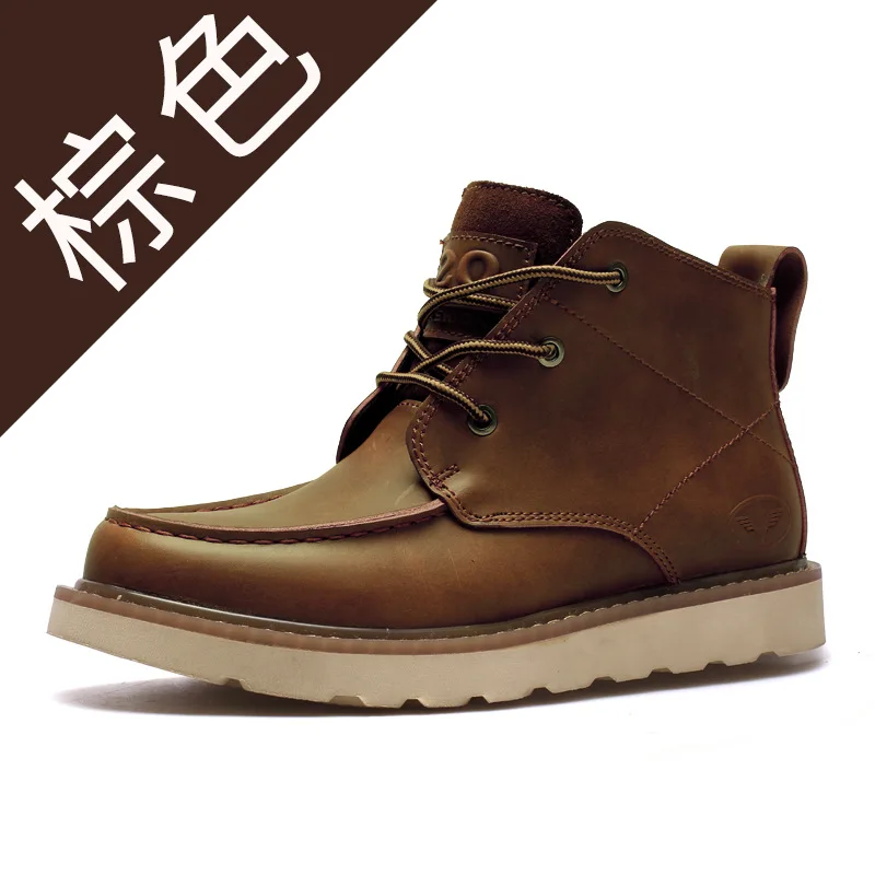 Solid Fashion Casual Men Motorcycle Boots Ankle Round Toe Low Lace up Martin Boots Cross-tied SpringAutumm Outdoor Working Shoes
Solid Fashion Casual Men Motorcycle Boots Ankle Round Toe Low Lace up Martin Boots Cross-tied SpringAutumm Outdoor Working Shoes
