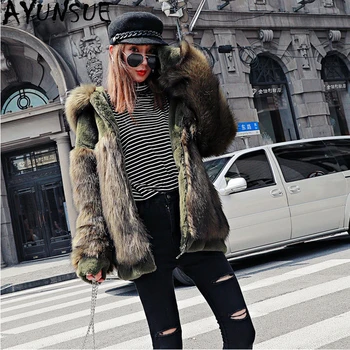AYUNSUE 2020 New Faux Fur Coat Women Winter Fluffy Jacket Casual Korean Furry Fake Fox Fur Coats Loose Hooded Abrigo Mujer KJ891
AYUNSUE 2020 New Faux Fur Coat Women Winter Fluffy Jacket Casual Korean Furry Fake Fox Fur Coats Loose Hooded Abrigo Mujer KJ891