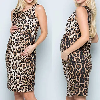 Women Maternity Dresses Summer Leopard Print Sleeveless Casual Sundress Sexy Pregnant Dress Casual сарафан для беременных
Women Maternity Dresses Summer Leopard Print Sleeveless Casual Sundress Sexy Pregnant Dress Casual сарафан для беременных