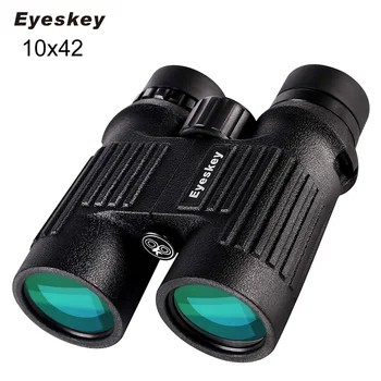 10x42 Eyeskey Hunting Binoculars Waterproof Professional Telescope Silver Plating on Phase Film Bak4 Prism with Neck Strap
10x42 Eyeskey Hunting Binoculars Waterproof Professional Telescope Silver Plating on Phase Film Bak4 Prism with Neck Strap
