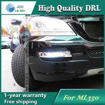 Free shipping !12V 6000k LED DRL Daytime running light case for Benz ML350 2008 2009 fog lamp frame Fog light Car styling
Free shipping !12V 6000k LED DRL Daytime running light case for Benz ML350 2008 2009 fog lamp frame Fog light Car styling