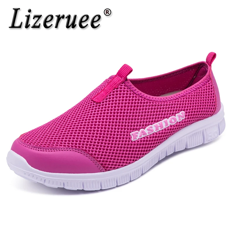 Lizeruee Wholesale Size 46 Women Air Mesh Shoes Casual Walking Female EVA Soft Shoes Summer Stretch Slip On Flat Shoes 2019
Lizeruee Wholesale Size 46 Women Air Mesh Shoes Casual Walking Female EVA Soft Shoes Summer Stretch Slip On Flat Shoes 2019