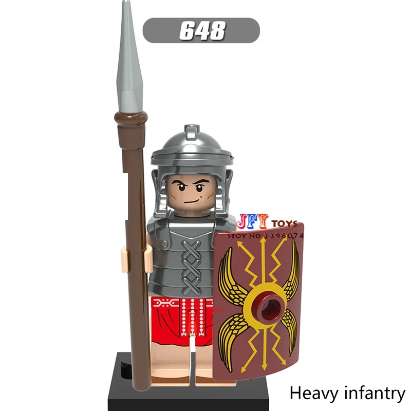 Single star wars super heroes Medieval Rome shock soldier building blocks model brick toy for children brinquedos menino
Single star wars super heroes Medieval Rome shock soldier building blocks model brick toy for children brinquedos menino
