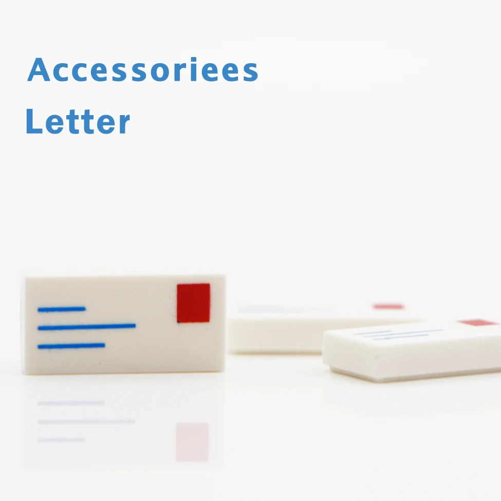 Building Blocks Compatible With LegoINGlys City Accessories Letter 1x2 Envelope post Office Mail Post Minifigs Parts Bricks Toys
Building Blocks Compatible With LegoINGlys City Accessories Letter 1x2 Envelope post Office Mail Post Minifigs Parts Bricks Toys