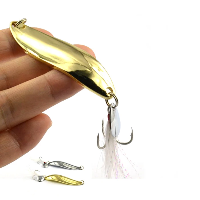 E0545 Upgrade Universal Iron Lures/Baits Feather hook Type Metal Spoon Lure Baits S sequins Lure Fishing Tackles 10PCS/LOT
E0545 Upgrade Universal Iron Lures/Baits Feather hook Type Metal Spoon Lure Baits S sequins Lure Fishing Tackles 10PCS/LOT
