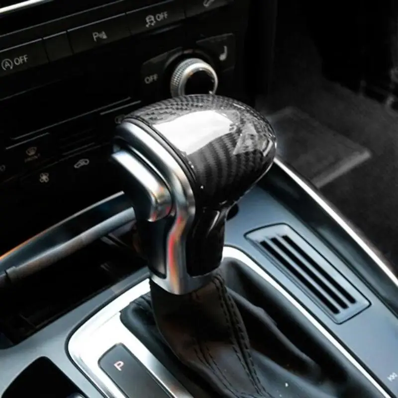 VODOOL Carbon Fiber Car Gear Shift Knob Head Cover Trim Car Interior Styling Stickers Decor Accessories For AUDI A4 B8 Q5 S6 AT
VODOOL Carbon Fiber Car Gear Shift Knob Head Cover Trim Car Interior Styling Stickers Decor Accessories For AUDI A4 B8 Q5 S6 AT
