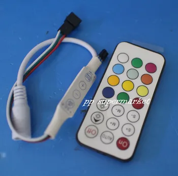 21 Key DC5-24V 2811 2812 Led Remote Controller For Strip WS2811/TM1804/TM1809/INK1003/ICS1903
21 Key DC5-24V 2811 2812 Led Remote Controller For Strip WS2811/TM1804/TM1809/INK1003/ICS1903