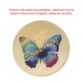Commemorative Coin Colorful Butterfly Souvenir Collection Arts Craft Gift Insect
Commemorative Coin Colorful Butterfly Souvenir Collection Arts Craft Gift Insect
