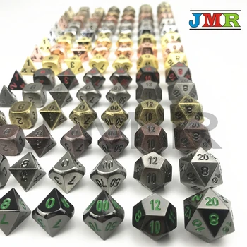 Dnd Dice Sets,Metal Dice Juegos De Mesa Dados Rpg,Set of D4-D20 Polyhedral Dice for Dungeons and Dragons Rpg Board Game,7pcs/set
Dnd Dice Sets,Metal Dice Juegos De Mesa Dados Rpg,Set of D4-D20 Polyhedral Dice for Dungeons and Dragons Rpg Board Game,7pcs/set